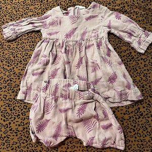 Kate Quinn 6-12 Fern Dress & Bloomers